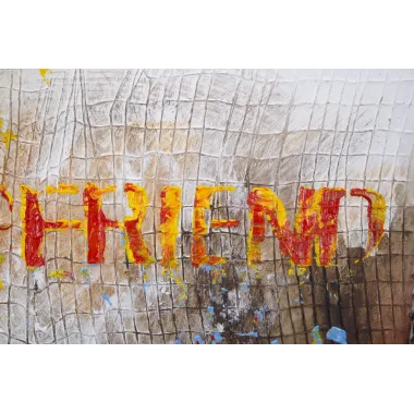 OBRAZ NA PŁÓTNIE GITARA ARTY 90 3,5 120 cm